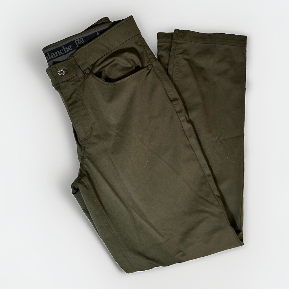 avalanche pants cam701u olive green Traveler Outdoor 34x30 Stretch